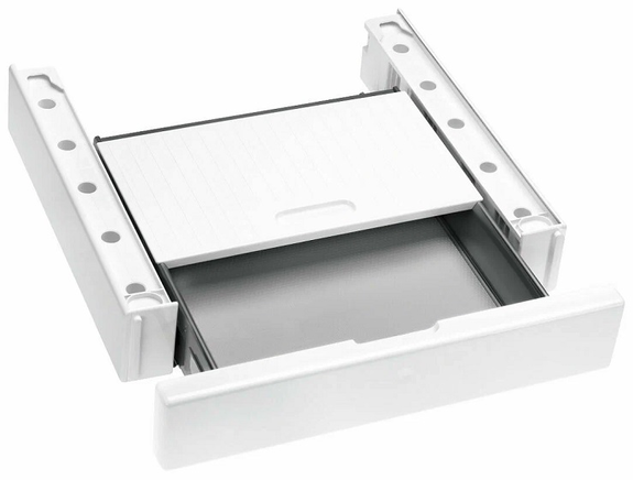 Connecting element with a pull-out shelf Miele WTV 511